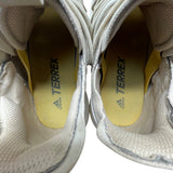 Adidas Men’s Beige & Victory Gold Terrex Trail-Ready Hiking Sneakers Size 12