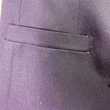 Jos. A. Bank Mens Navy Wool Double-Breasted Blazer Gold Buttons Size 6 Regular