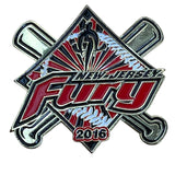 N J Fury 2016 Baseball Pin By Metro Pins Sports Design Collectible