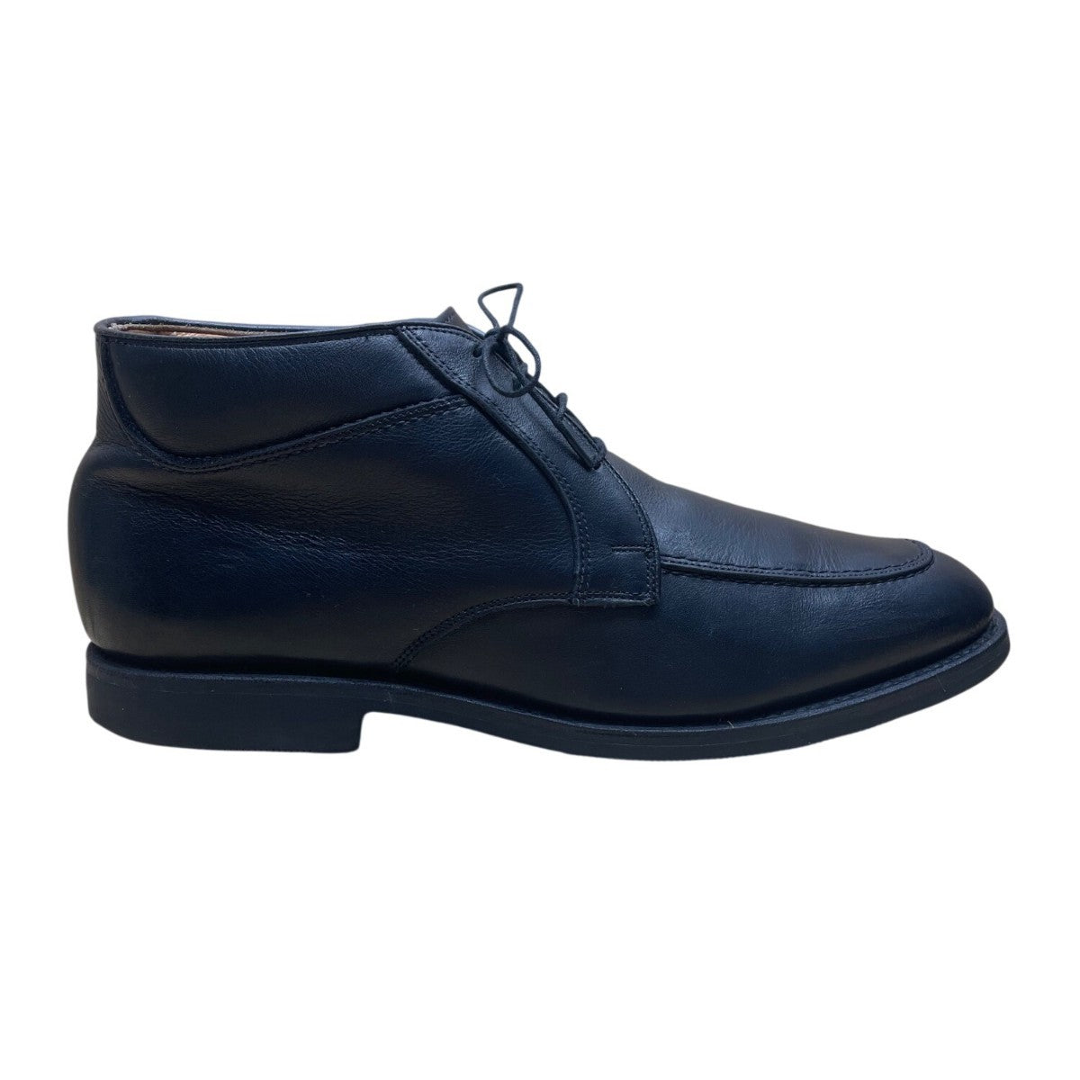 Allen Edmonds Men’s Black Leather Lace-Up Stuart Chukka Boots Size 12B