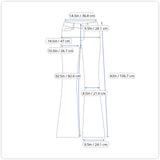 Context Women’s Tan Leather High-Waisted Flared Pants Size 6 - New