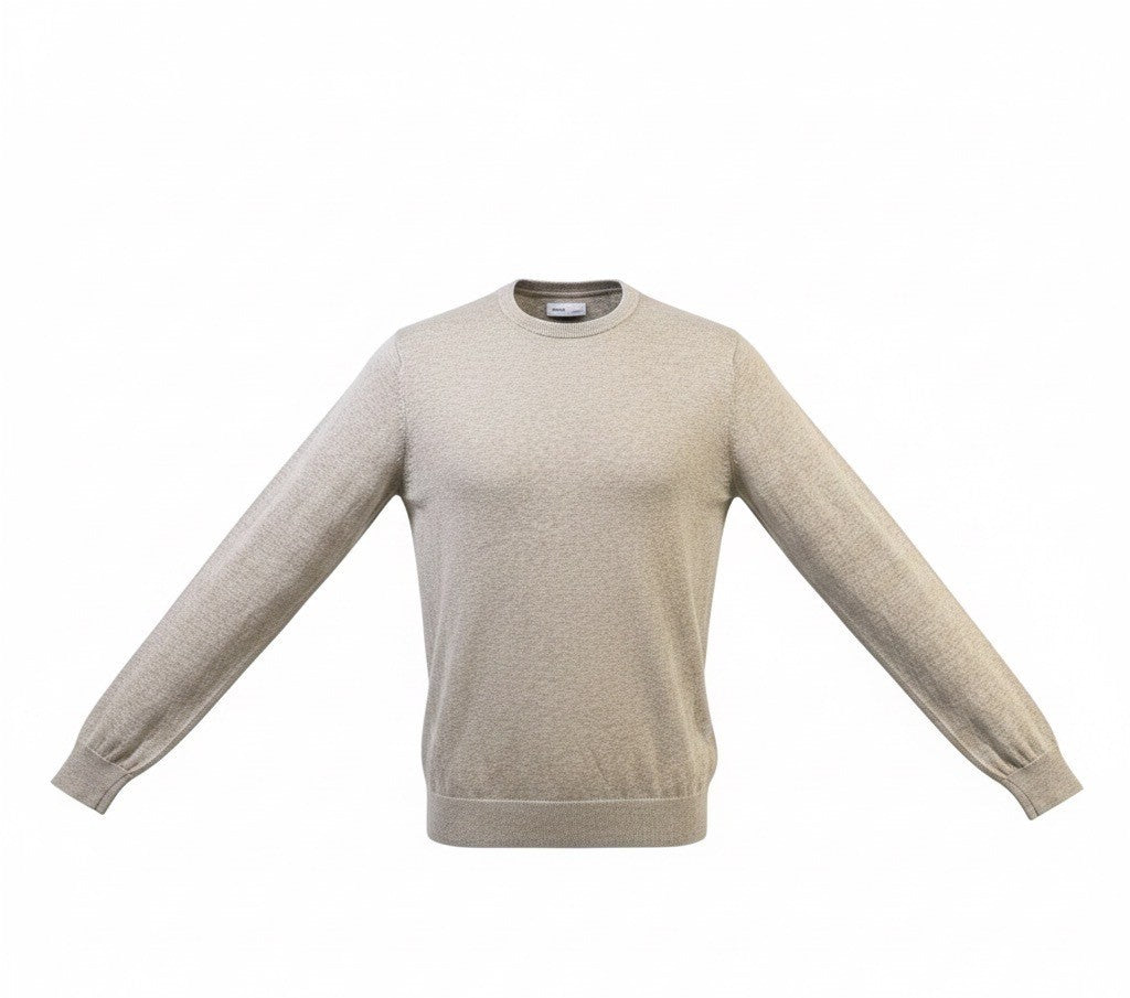 Sonoma Mens Beige Crewneck Sweater Seasonless Sz M