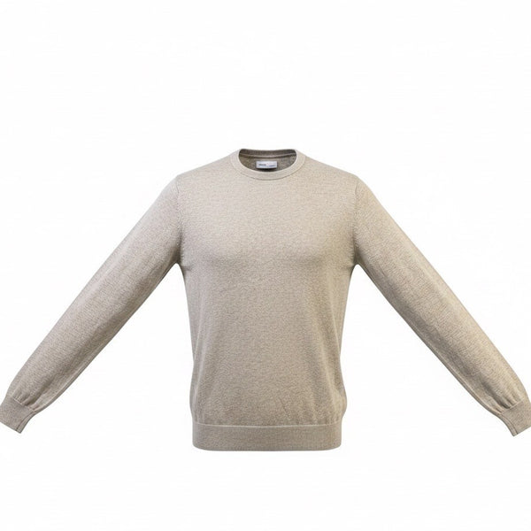 Sonoma Mens Beige Crewneck Sweater Seasonless Sz M