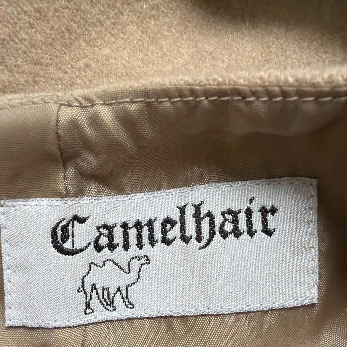 David N Womens Camel 100% Camelhair Knee Length Skirt Made In Romania Size 10