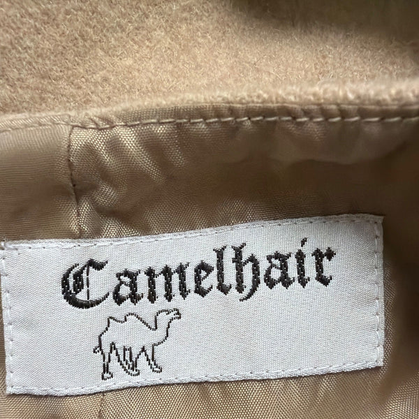 David N Womens Camel 100% Camelhair Knee Length Skirt Made In Romania Size 10
