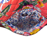 Vera Bradley Women’s Coral Floral Quilted Pattern Adjustable Crossbody Bag
