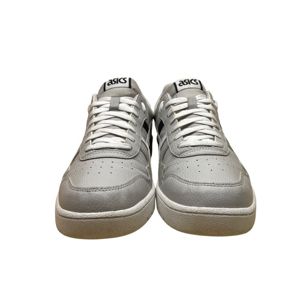 Asics Men’s Gray & White Leather Lace Up Logo Accent  Athletic Sneakers Size 13