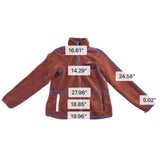L.L. Bean Womens Rust  Full-Zip Fleece Jacket Cozy Outdoor Layer Size S 