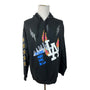 Freshitive Black LA Streetware Hoodie Sz L