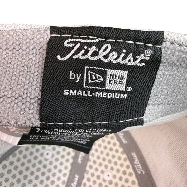 Titleist White/Green Polyester Golf Hat Small-Medium Fit