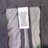 Calvin Klein Mens Gray Slim Fit Dress Pants Size 34x30