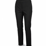 Chico’s Women’s Black Rayon Blend Slim Ankle Pants So Slimming 360 Pants 10R