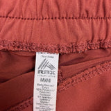 Reebok Womens Rust Skort Activewear Stretch Pockets Size M