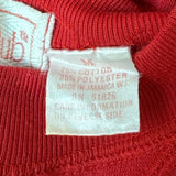 Vintage Shore Club Red Sz M Embroidered Sheep Crewneck Sweater