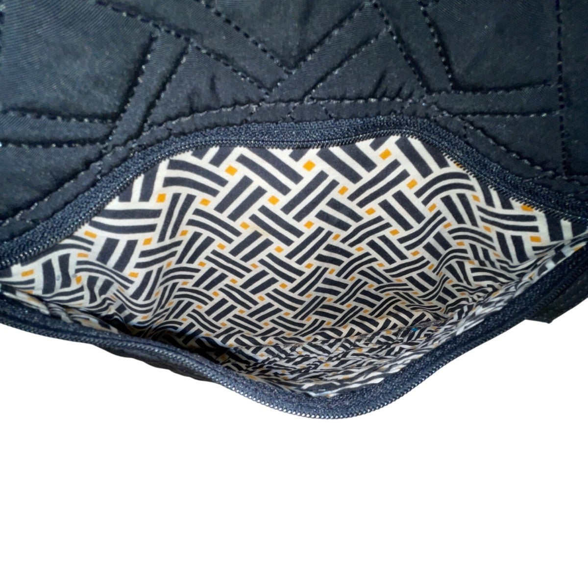 Vera Bradley Women’s Black Quilted Adjustable Strap Shoulder Bag