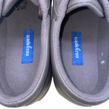 Easy Spirit Mens Brown Leather Athletic Sneakers Wide Casual Shoes Size 11