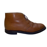 Crockett & Jones Men’s Brown Leather Lace-Up  Chiltern Chukka Boots Size 9D