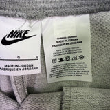Nike Mens Gray Drawstring Shorts With Logo Graphics Casual Lightweight Size L