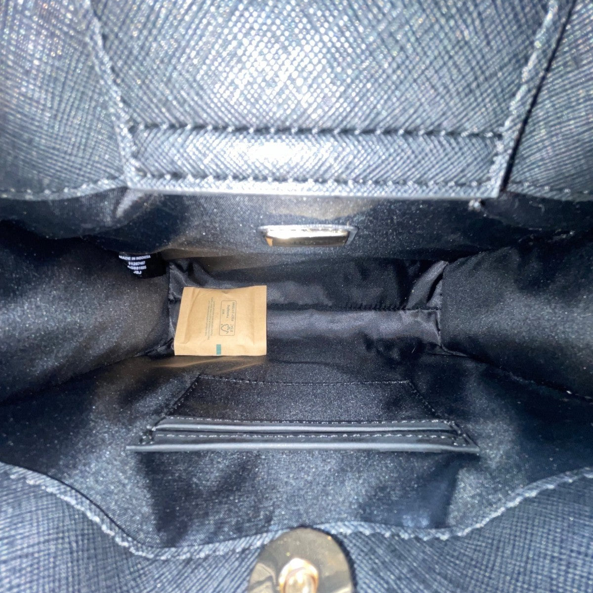 Guess Women’s Black Faux Leather Detachable Strap & Coin Pouch Crossbody Bag