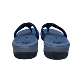 Cloudsteppers By Clarks Women’s Gray & Black Straps Slip-On Sandals Size 5.5