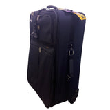 Olympia Elegance Black Free hand Hook Strap Power Handle Wheeled Travel Luggage
