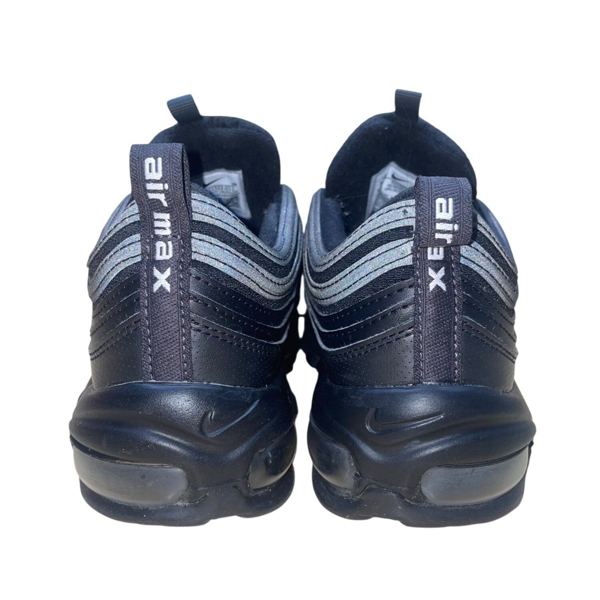 Nike Youth Black Mesh With Reflective Detailing Air Max 97 Sneakers Size 6.5Y