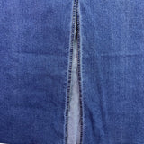 Jessica Simpson Womens Blue Denim Stretch Maxi Skirt Raw Hem Slim Fit Size 12