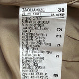 United Colors Of Benetton Women Beige Wool-Blend Flared Skirt Size 38 