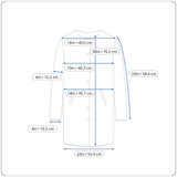 L.L. Bean Gray Zip-Up Hooded Sweater Jacket With Side Pockets Sz LP - New