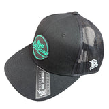 Branded Bills Black Cotton/Polyester Snapback Hat Mad Electrician Adjustable