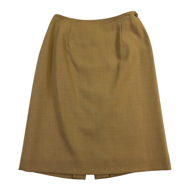 Jones New York Womens Camel Wool Skirt Petite Classic Design Size 6P