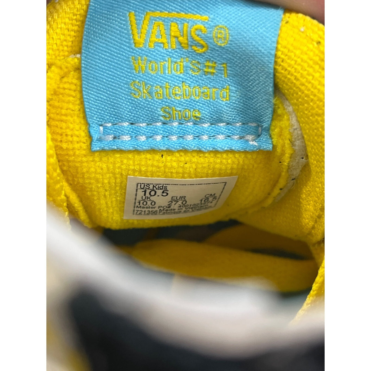Vans Sk8 Hi Zip Kids The Simpsons 1987-2020 Sz 10.5K - NWB