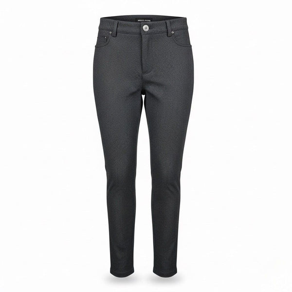 DKNY Jeans Womens Grey Houndstooth Polyester Blend Slim Fit Pants Medium Size M