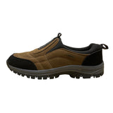 Sport Men’s Brown & Black Slip-On Outdoor Hiking Shoes Size 12