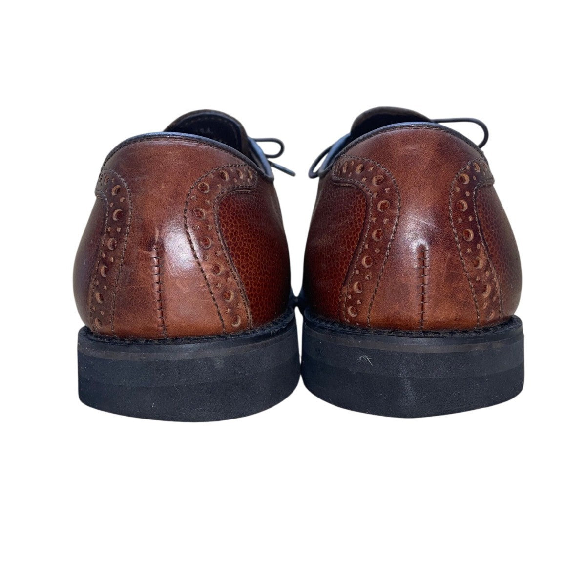 Dexter Men’s Brown Leather Lace-Up Brogue Oxford Dress Shoes Size 12 M