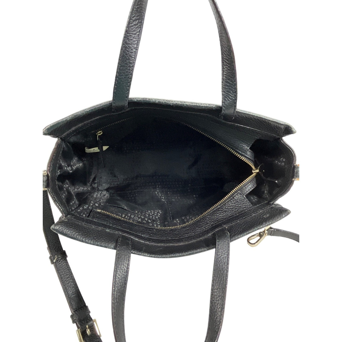 Kate Spade Women's Street Black Pebbled Leather Crossbody Handbag Sz M