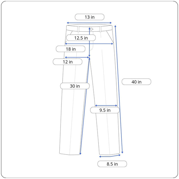 BDG Mens White Workwear Cargo Pants Size Unknown