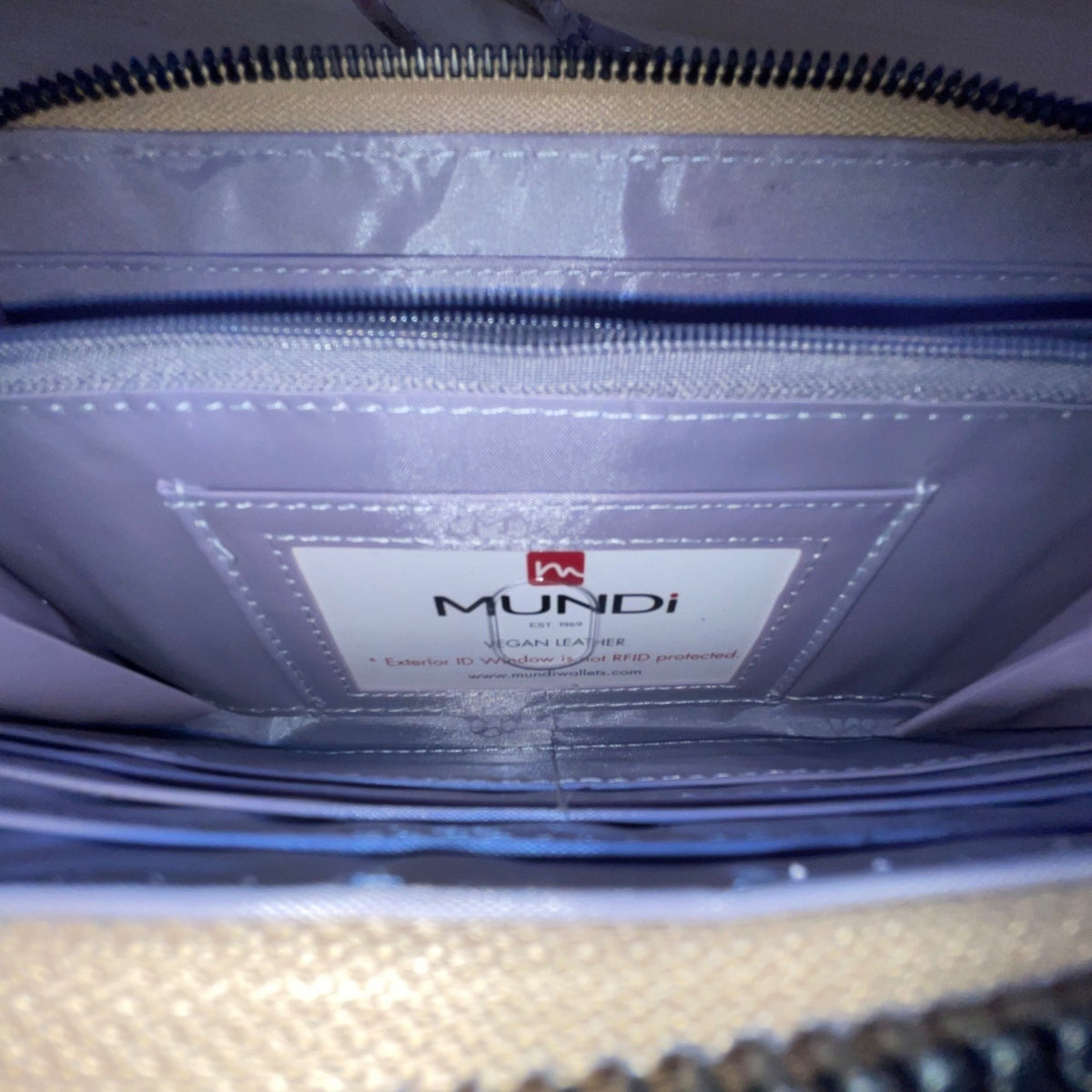 Mundi Women’s Beige Floral Faux Leather Adjustable Strap Crossbody Clutch Bag