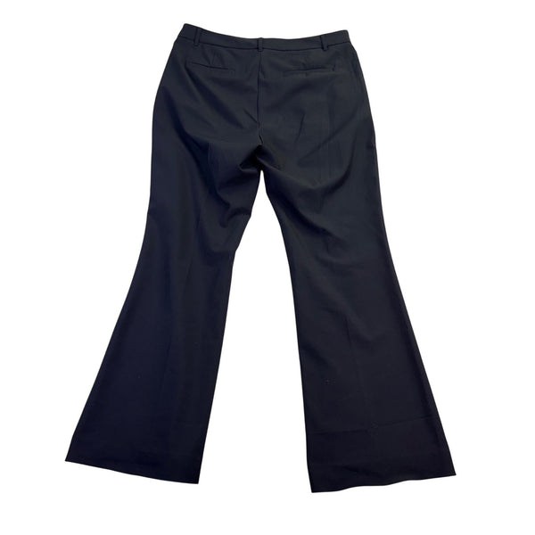 Banana Republic Womens Black Flared Dress Pants Size 14