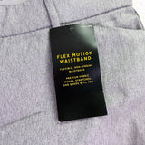 Lee Womens Gray Trousers Regular Fit Flex Motion Waistband Mid Rise Sz10 Short