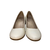 Aerosoles Women’s Ivory Leather Dolled Up Classic Pump Heels Size 8.5M