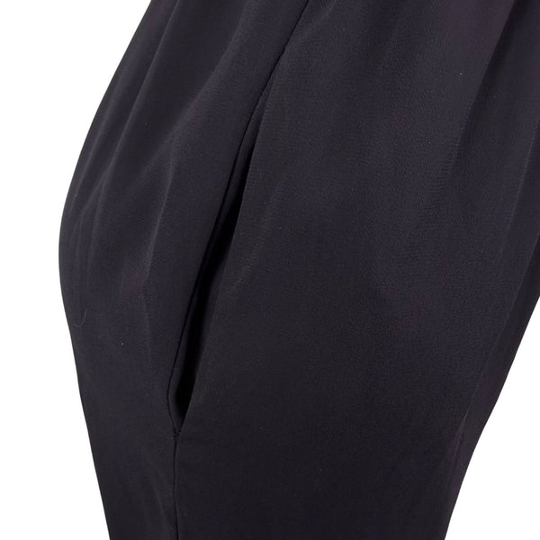 Wear Classic Women’s Black Polyester Spandex Halter Jumpsuit Size M - New