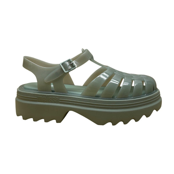 Melissa Women’s Green Vegan Jelly With Adjustable Buckle Strap Sandals Size 8