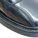 Stacy Adams Men’s Black Leather Lace Up Bike Toe Oxford Shoes Size 10.5M