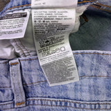 Levis Mens Light Blue Plaid Denim Jeans 512 Slim Fit Modern Style Sz 32x30