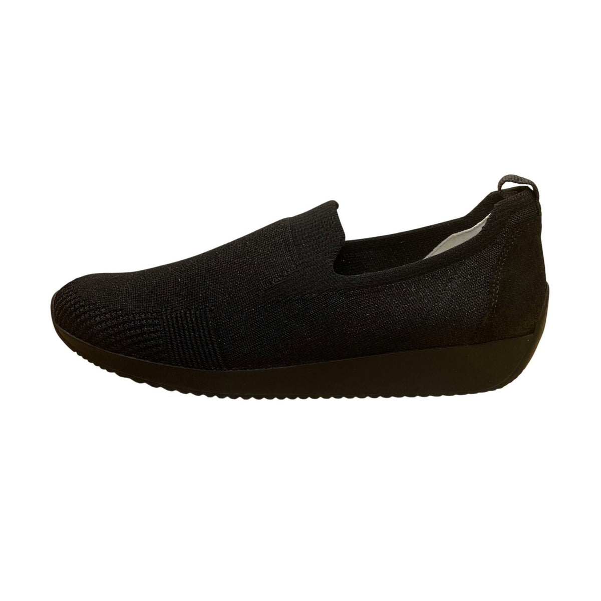 Ara Women’s Black Fusion 4 Leena Stretch Slip-On Shoes Size 8.5US