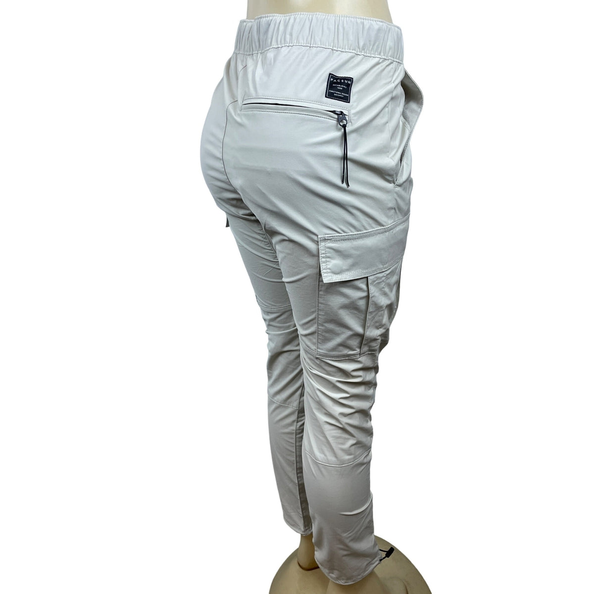 Pacsun Women's White Buckled Cargo Pants Sz M
