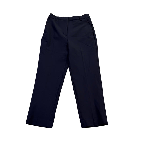Express Womens Blue Straight-Leg Editor Pants Size 2S
