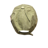 Extreme Embroidery Mens Olive  Air Force Veteran Cap & Lanyard Set Adjustable