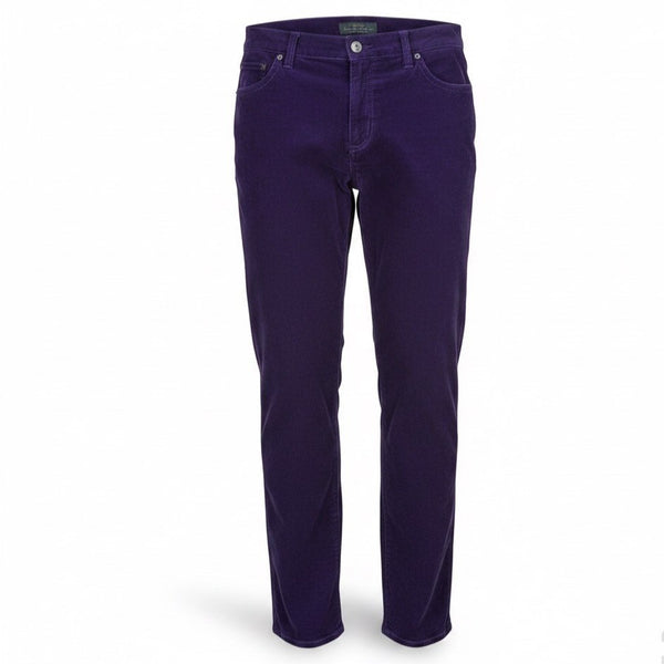 Lauren Ralph Lauren Purple Corduroy Womens Classic Straight Jeans Size 12